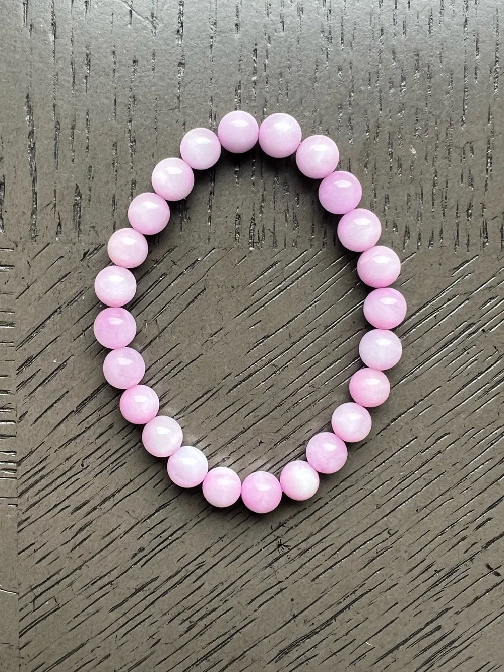 Kunzite bracelet SIZE 6.5’